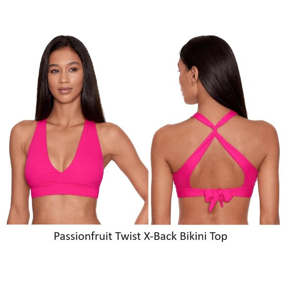 NWT LAUREN Ralph Lauren Beach Club Bikini Tops Multicolor Size 4-16 $100 12HL731 - Picture 2 of 6